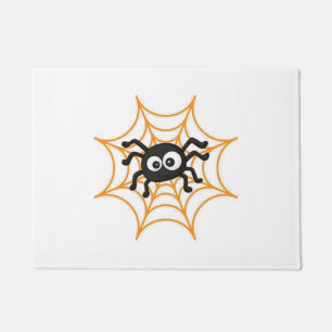 Cute Halloween Spider Poster Doormat