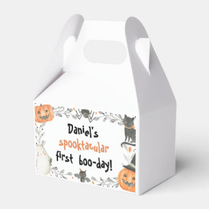 Cute Halloween Spooktacular Birthday Favour Box