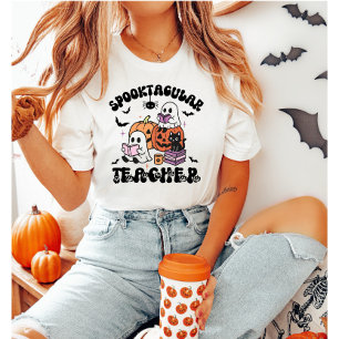 Cute Halloween Spooktacular Teacher T-Shirt