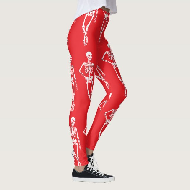 Cute Halloween Spooky Design Leggings (Right)
