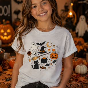 Cute Halloween Spooky Fun Design T-Shirt