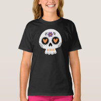 Cute Halloween Sugar Skull Girls
