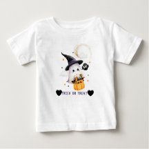 Cute Halloween T-shirt Trick or treet