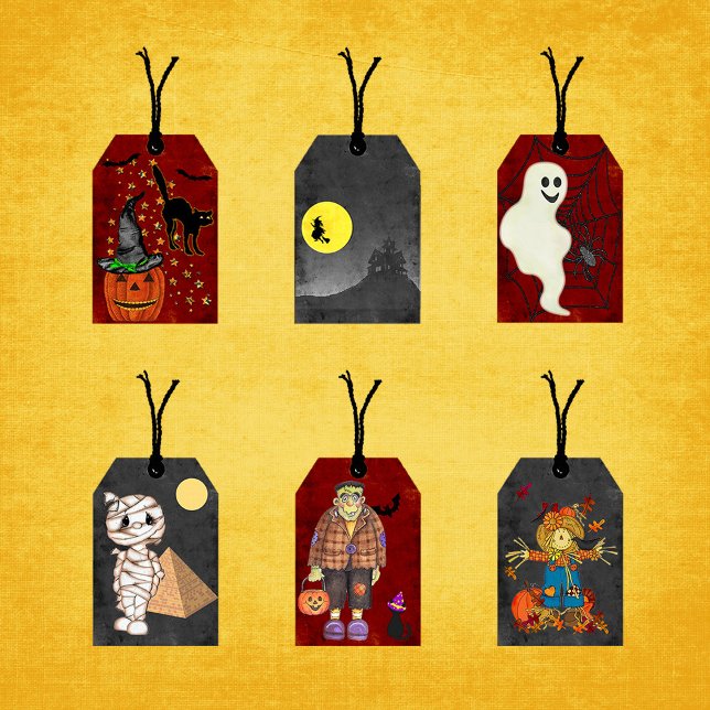 Cute Halloween Tags (Creator Uploaded)