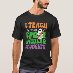 Cute Halloween Teacher for Women Elementary T-Shirt