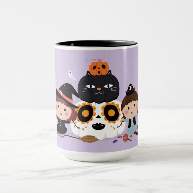Cute Halloween Theme Mug (Center)