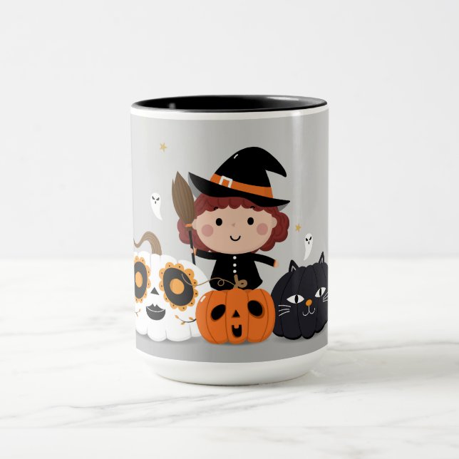 Cute Halloween Theme Mug (Center)