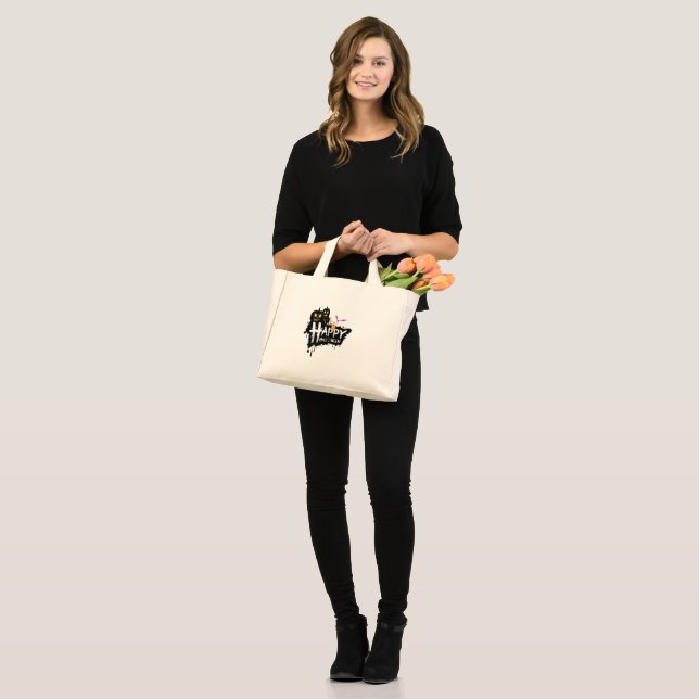 Cute Halloween Tote Bag (Front (Model))