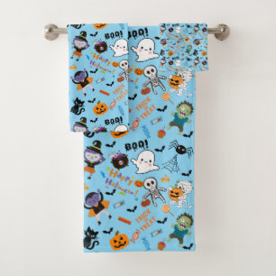 Cute Halloween Towel set