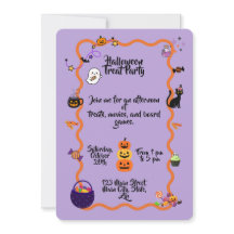 Cute Halloween Treat Party