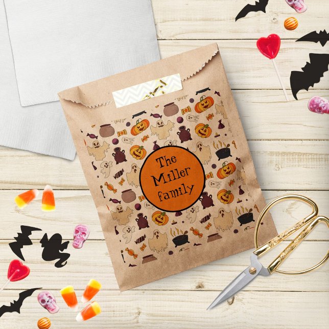 Cute Halloween Trick Or Treat Party Favour Bags (Creator Uploaded)