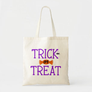Cute Halloween Trick or Treat Tote Bag