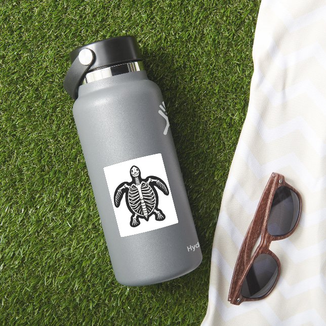 Cute Halloween Turtle Skeleton Tortoise Fossils Ar (HydroFlask Insitu)