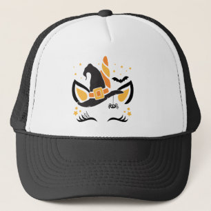 Cute Halloween Unicorn Witch Hat