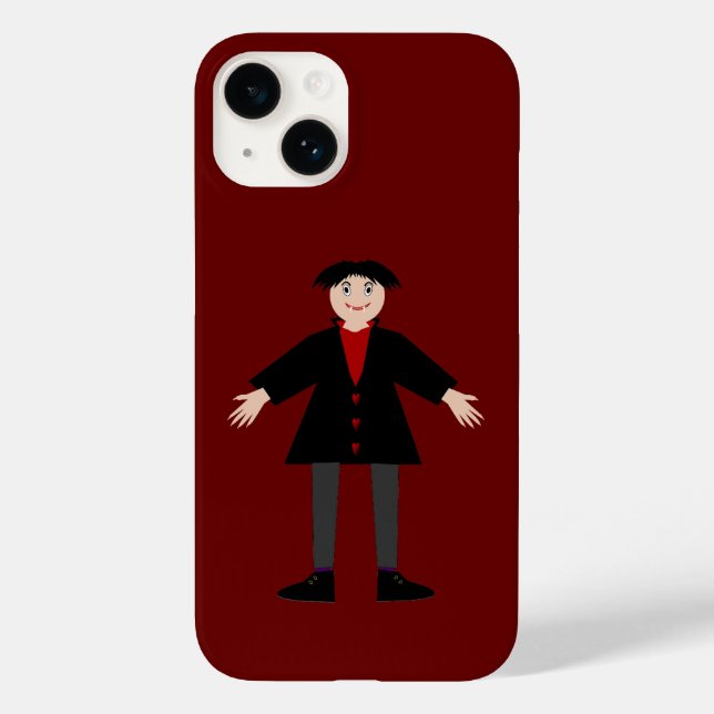 Cute Halloween Vampire Case-Mate iPhone Case (Back)