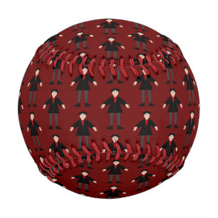 Cute Halloween Vampire Patterned Baseball