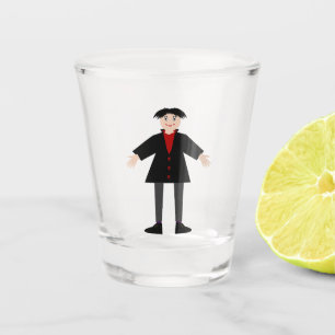 Cute Halloween Vampire Shot Glass
