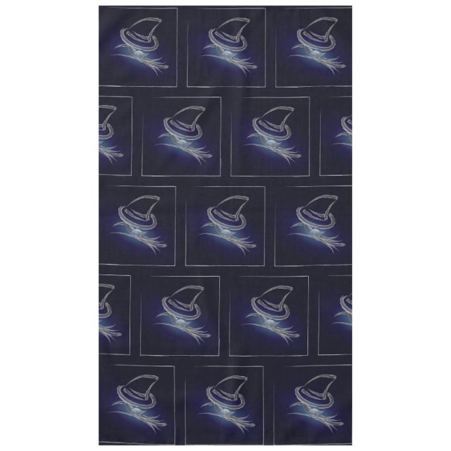 Cute Halloween witch 2 Tablecloth (Front)