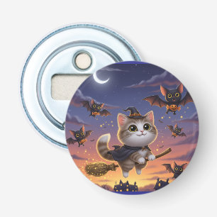 Cute Halloween Witch Bottle Opener