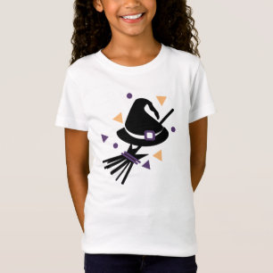 Cute Halloween Witch Confetti Costume Party T-Shirt