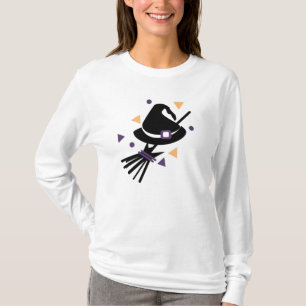 Cute Halloween Witch Confetti Costume Party T-Shirt