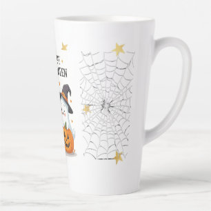 Cute Halloween Witch & Ghost Mug Desig