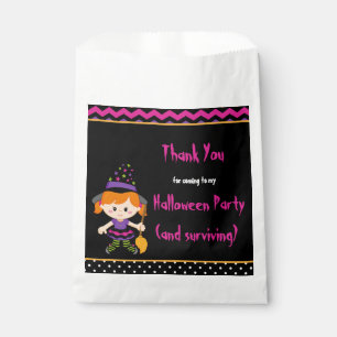 Cute Halloween Witch Girl Halloween Party Favour Bags