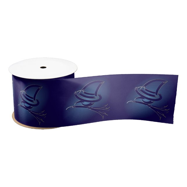 Cute Halloween witch Satin Ribbon (Spool)