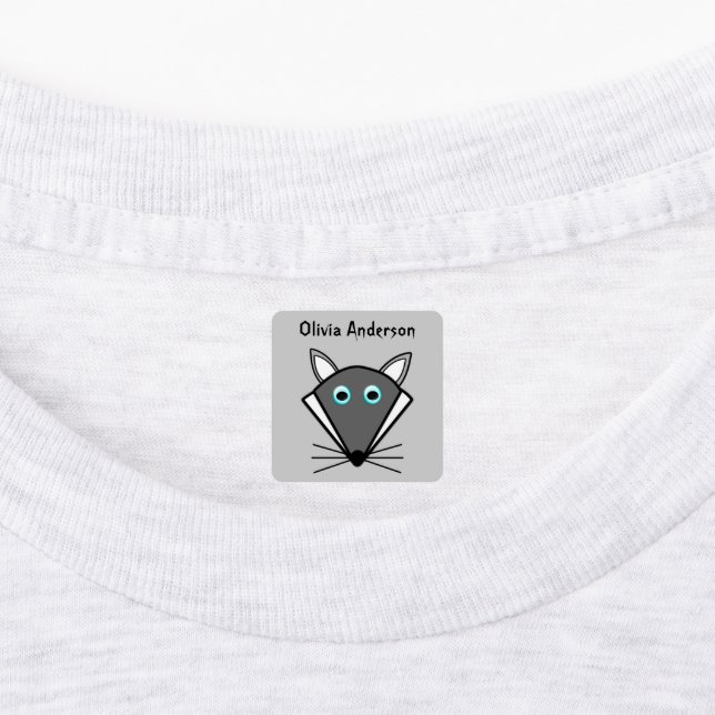 Cute Halloween Wolf Custom Kids Clothing (Affixed)