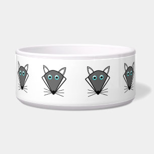 Cute Halloween Wolf Pet Bowl