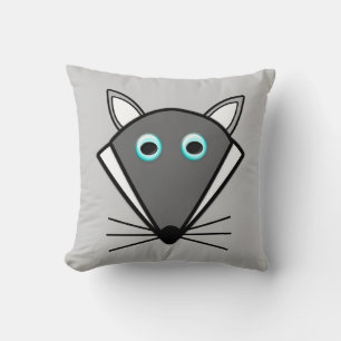 Cute Halloween Wolf Pillow
