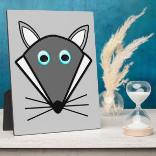 Cute Halloween Wolf Plaque