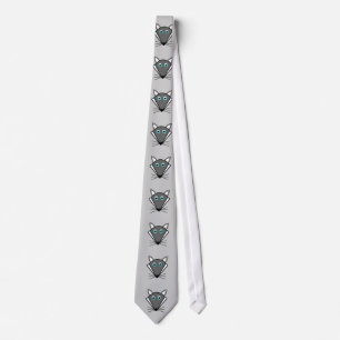 Cute Halloween Wolf Tie