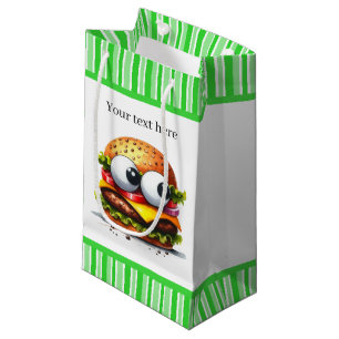 Cute hamburger lovers party  small gift bag