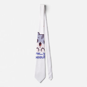 Cute Hamster Aww You Are So Beautiful Aesthetic Tie