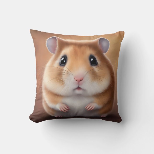 Cute Hamster Cushion (Front)