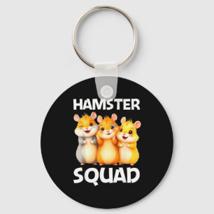 Cute Hamster Design For Men Women Kids Dwarf Hamst Key Ring