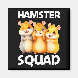 Cute Hamster Design For Men Women Kids Dwarf Hamst Magnet