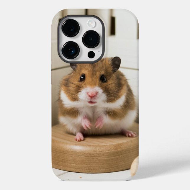 Cute Hamster iPhone Case (Back)
