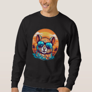 Cute Hamster Men Women Kids 2 Sweatshirt