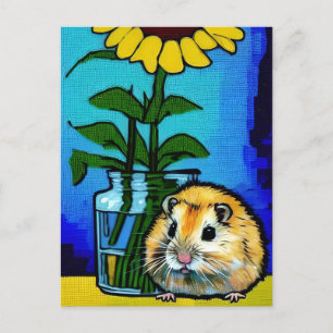 Cute Hamster Postcard