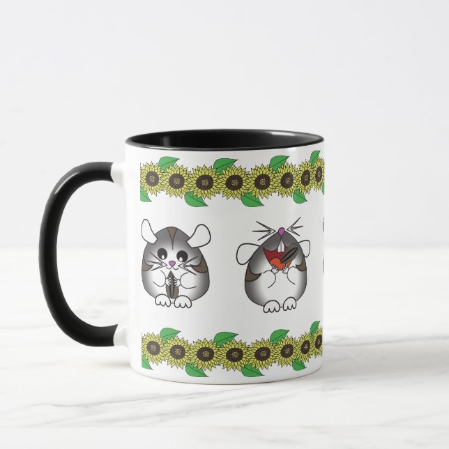 Cute Hamster Transformation Mug (Left)