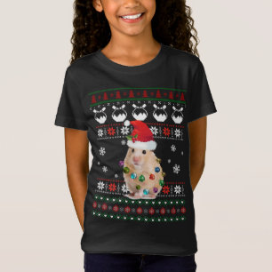 Cute Hamster Ugly Sweater Christmas Light Pajama G