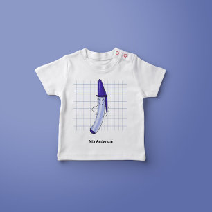 Cute Hand Drawn Pen Name T-Shirt