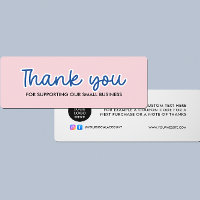 Cute Handwritten Business Thank you for your order