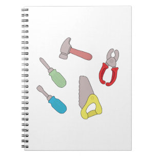 Cute Handyman Tools Notebook