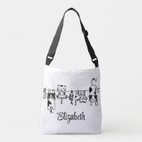 Cute Hanging Kittens Custom Name