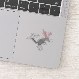 Cute happy Australian bilby cartoon