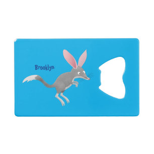 Cute happy Australian bilby cartoon