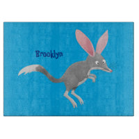 Cute happy Australian bilby cartoon